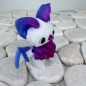 Preview: Pixie Fledermaus Weiß Lila