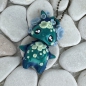 Preview: Kirschblüten-Pixie Blau Anhänger