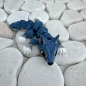 Preview: Kleiner Wolf – Fantasie & Eleganz Mitternachtsblau Mini