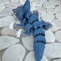 Preview: Kleiner Wolf – Fantasie & Eleganz Mitternachtsblau