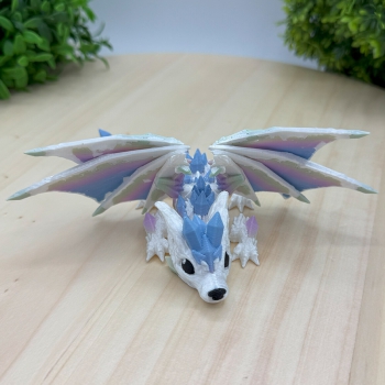 Kristallwolfsdrache - Nebellicht