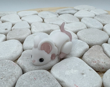 Baby Maus Weiß
