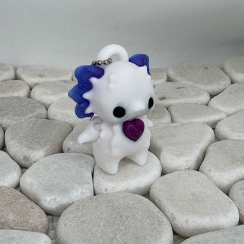 Pixie Axolotl – Anhönger lila