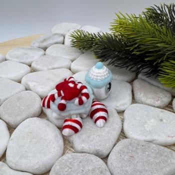 Zuckersüße Weihnachts-Schildkröte – der winterliche Krabbler zum Verlieben