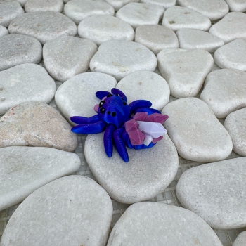 Mini Kristallspinne – Funkelnd, beweglich und voller Magie