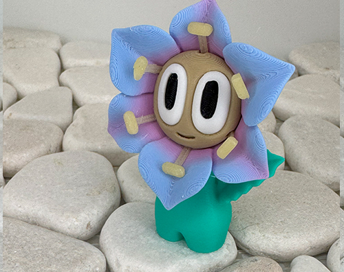 Lilie Rosa Blau