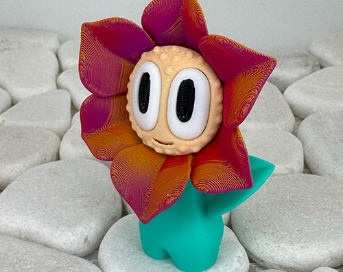 Lilie Rot Tricolor