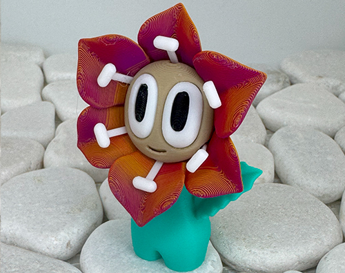 Lilie Rot Tricolor