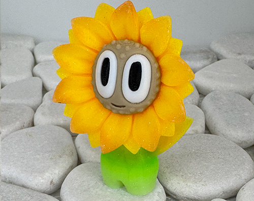 Sonnenblume Orange