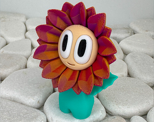 Sonnenblume Tricolor