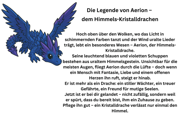 Aerion – der Himmels-Kristalldrache