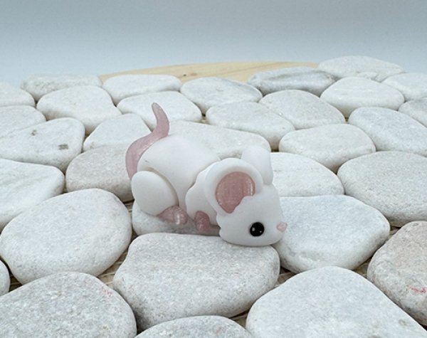 Baby Maus Weiß