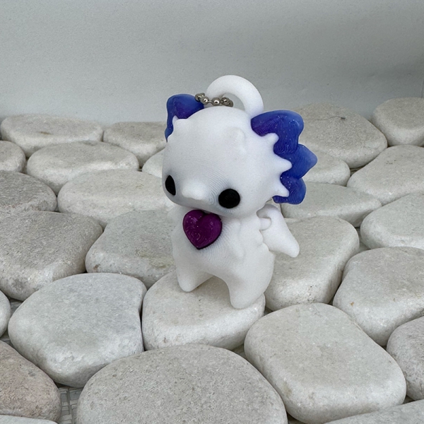 Pixie Axolotl – Anhönger lila