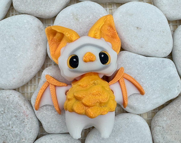 Pixie Fledermaus Weiß