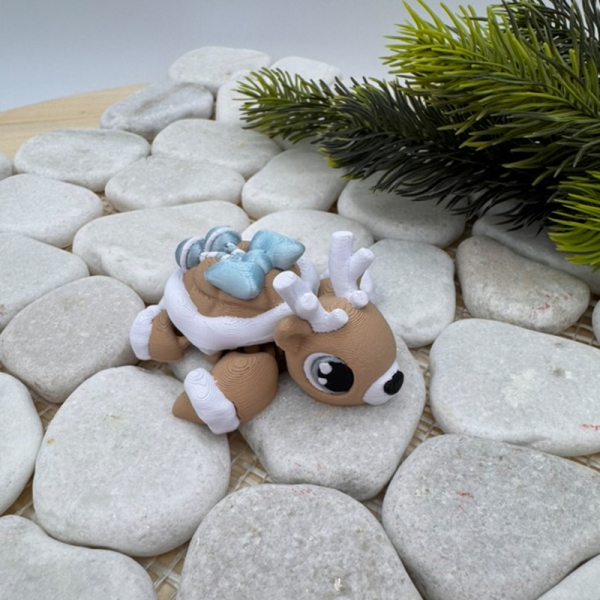 Rentier-Schildkröte – Festlicher Krabbler mit Geweih