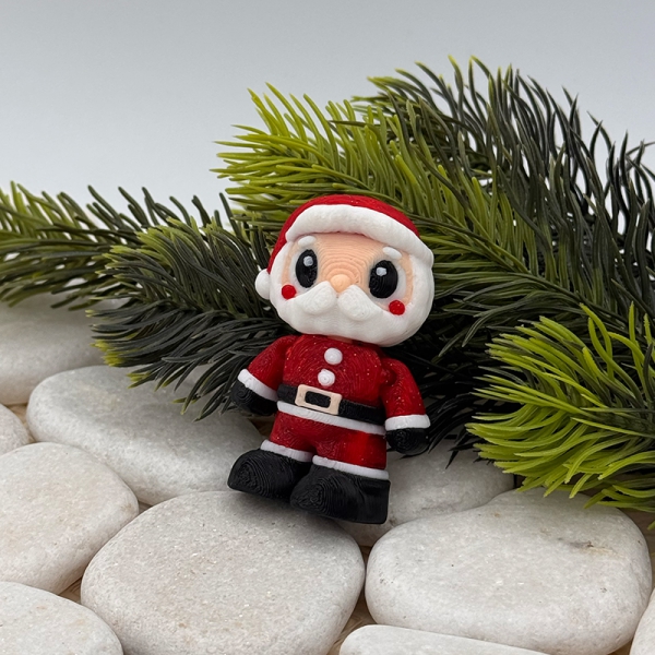Mini Weihnachtsmann – Der bewegliche Helfer vom Nordpol
