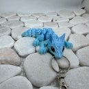 Kleiner Wolf – Wilde Eleganz Blau