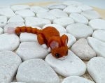 Baby Maus Braum mit beweglichem Schwanz