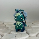 Kirschblüten-Pixie Blau Anhänger