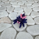 Mini Kristallspinne Pink – Fantasie in Bewegung